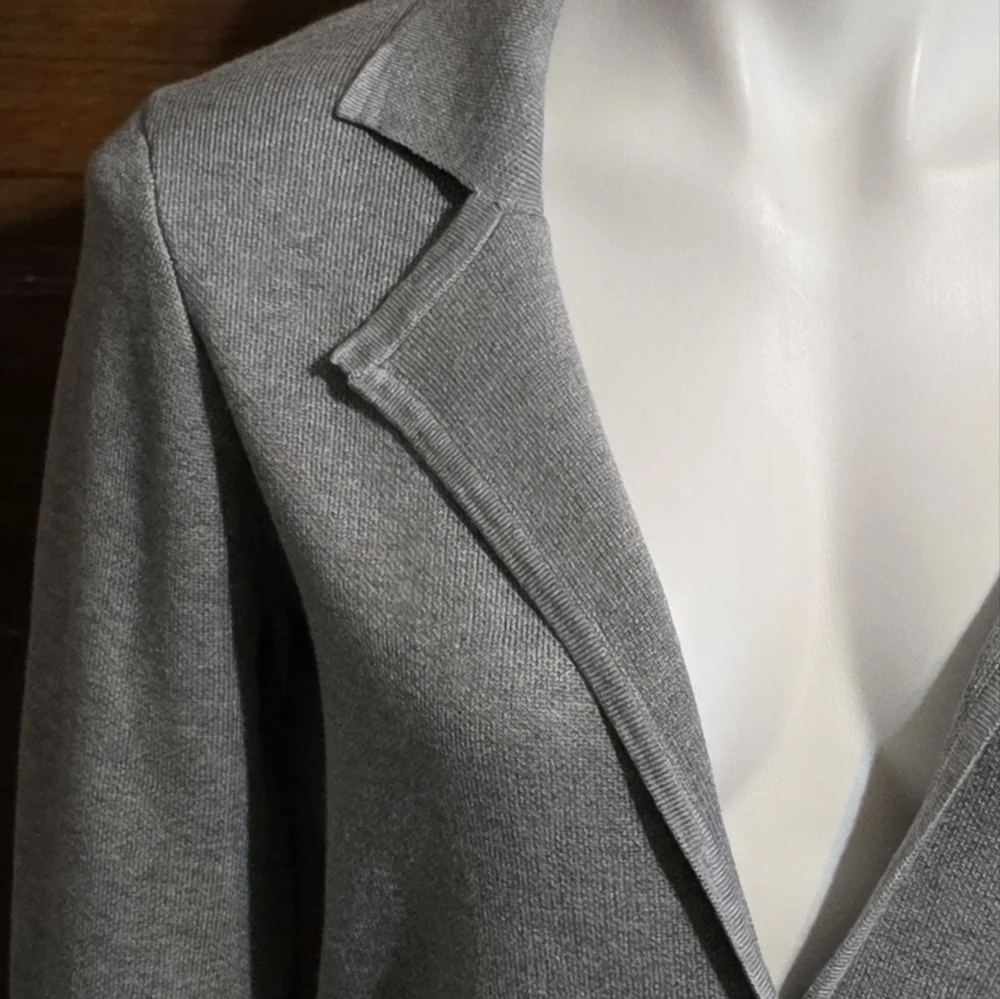 Grace Karin Sweater Blazer Gray Size M - Picture 7 of 11